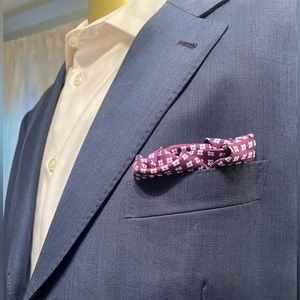 NWOT 100% SILK Pocket Square